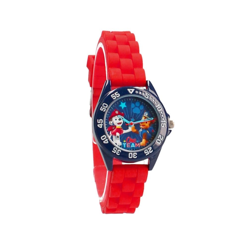 Barnklocka paw patrol analog armbandsklocka klocka röd