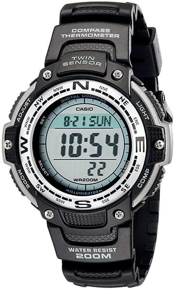 Casio Herrklocka Sport Collection - Twin Sensor, Compass SGW-100-1V