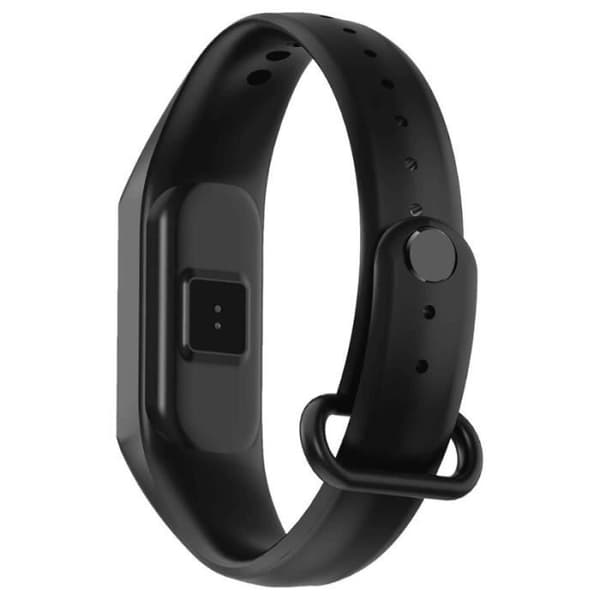 Bluetooth-ansluten klocka - Maxcom FW20 mjukt smartband - vibrerande väckarklocka och vibrerande larm - push-meddelanden från telefonen