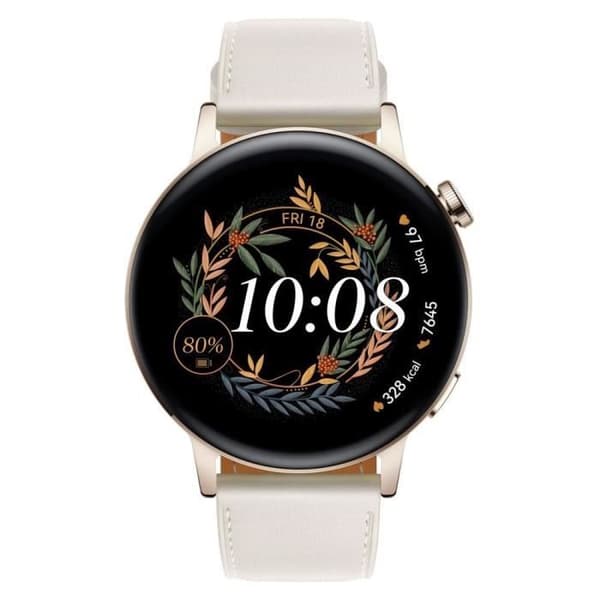 HUAWEI Watch 3 GT - Classic Edition Vit - Connected klocka - 42 mm