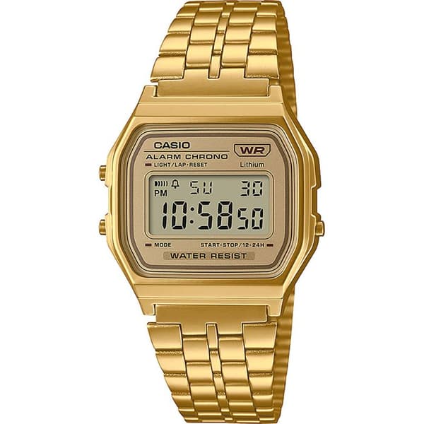 Vintage klocka - CASIO - Multifunktion - Guld