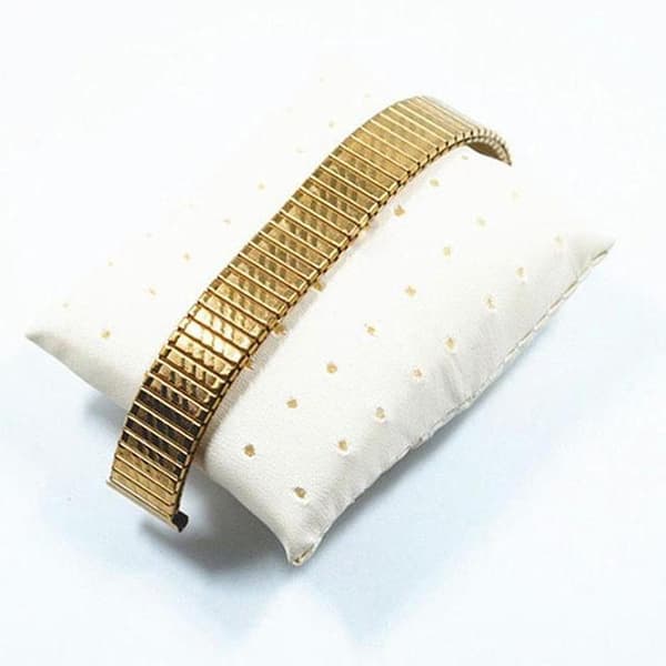 Klockarmband Elastiskt Rostfritt Stål 16 mm - Guld