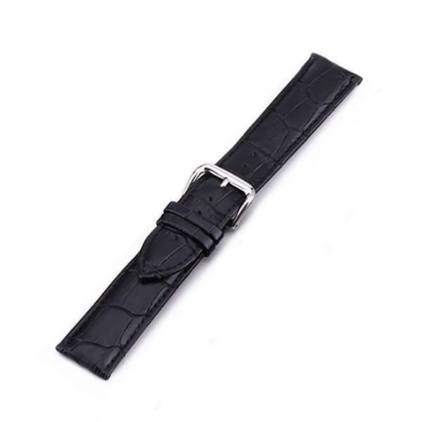 Klockarmband i läder 24 mm - Olika färger
