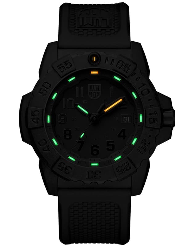 Mens Watch Luminox XS.3501.BO, Quartz, 45mm, 20ATM