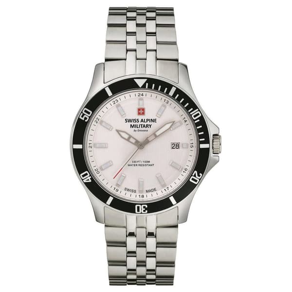 Mens Watch Swiss Alpine Military 7022.1132, Quartz, 42mm, 10ATM