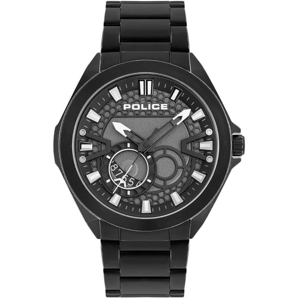 Mens Watch Police PEWJH2110301, Quartz, 48mm, 5ATM