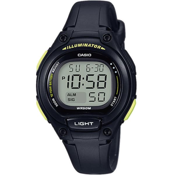Ladies Watch Casio LW-203-1BVEF, Quartz, 35mm, 5ATM