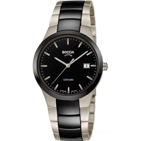 Mens Watch Boccia 3639-01, Quartz, 39mm, 5ATM