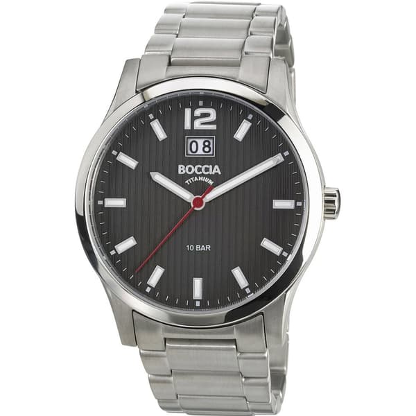 Mens Watch Boccia 3580-02, Quartz, 42mm, 10ATM