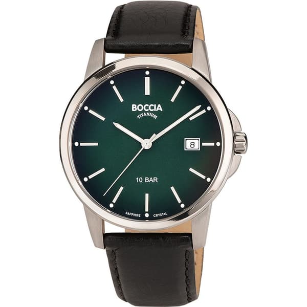 Mens Watch Boccia 3633-02, Quartz, 40mm, 10ATM