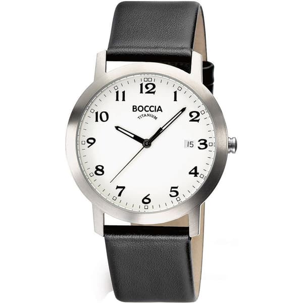 Mens Watch Boccia 3618-01, Quartz, 38mm, 5ATM