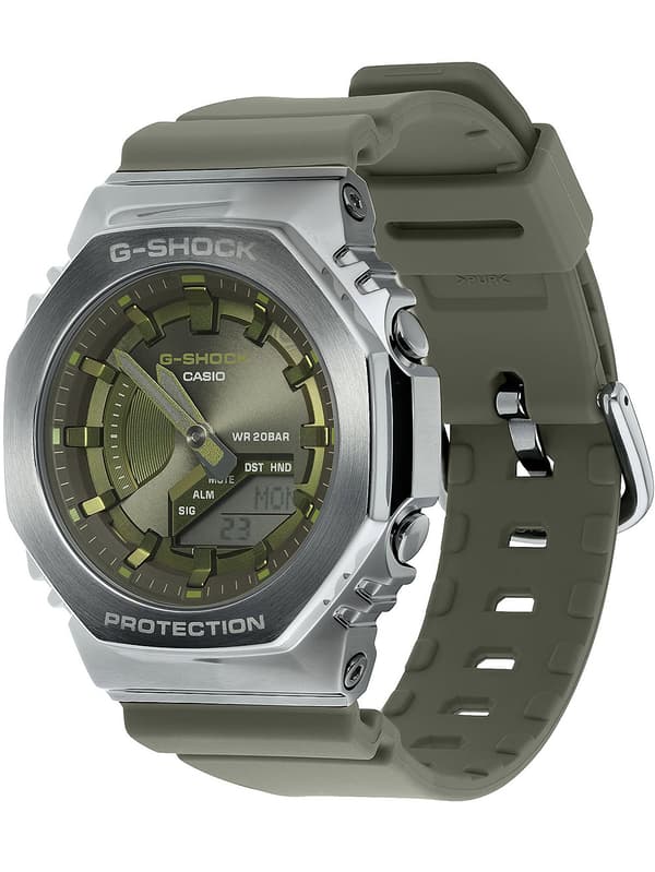 Ladies Watch Casio GM-S2100-3AER, Quartz, 41mm, 20ATM
