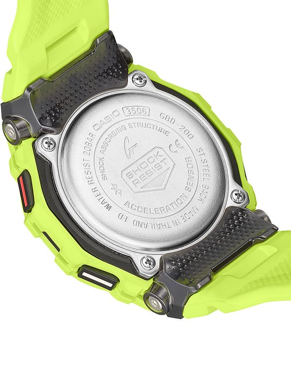 Mens Watch Casio GBD-200-9ER, Quartz, 46mm, 20ATM