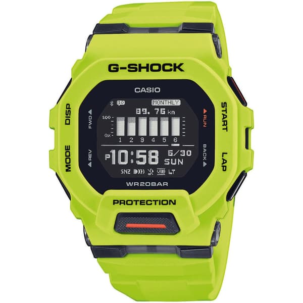 Mens Watch Casio GBD-200-9ER, Quartz, 46mm, 20ATM