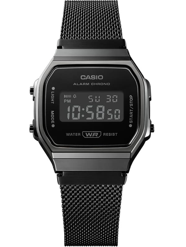 Ladies Watch Casio A168WEMB-1BEF, Quartz, 35mm, 3ATM
