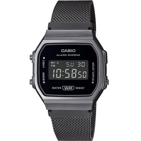 Ladies Watch Casio A168WEMB-1BEF, Quartz, 35mm, 3ATM