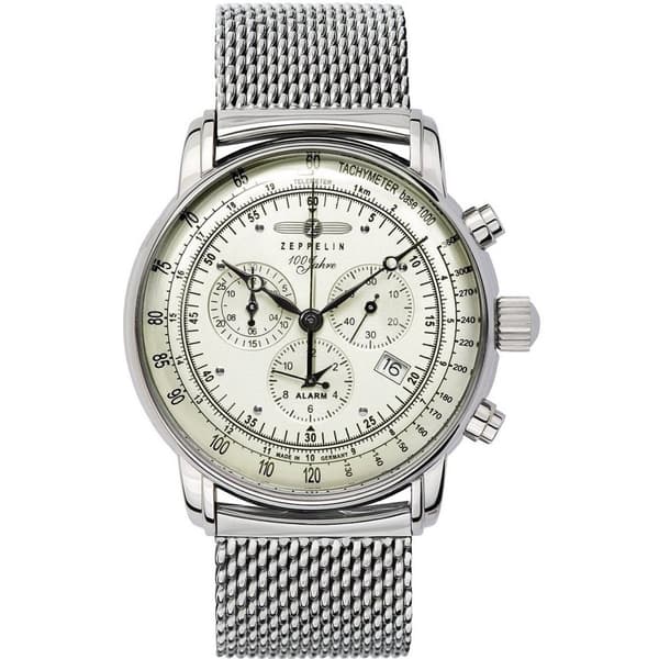 Mens Watch Zeppelin 8680M-3, Quartz, 43mm, 5ATM