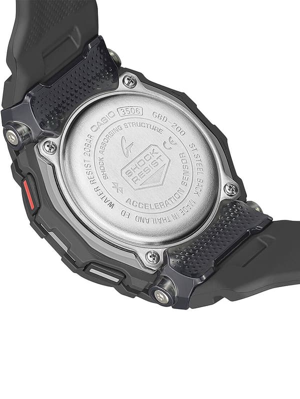 Mens Watch Casio GBD-200-1ER, Quartz, 44mm, 20ATM
