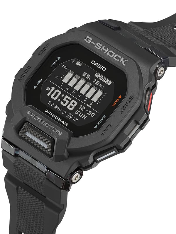 Mens Watch Casio GBD-200-1ER, Quartz, 44mm, 20ATM