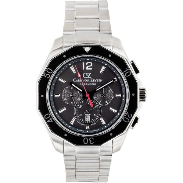 Mens Watch Carl Von Zeyten CVZ0079GYMS, Automatic, 46mm, 10ATM