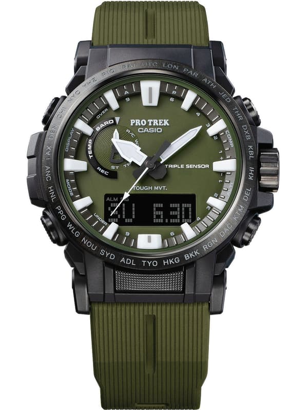 Mens Watch Casio PRW-61Y-3ER, Quartz, 47mm, 10ATM