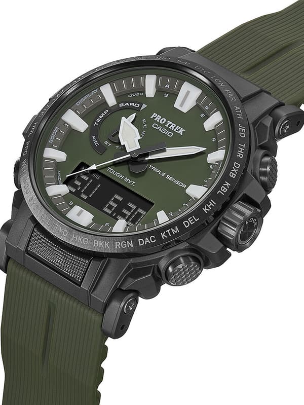 Mens Watch Casio PRW-61Y-3ER, Quartz, 47mm, 10ATM