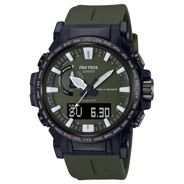 Mens Watch Casio PRW-61Y-3ER, Quartz, 47mm, 10ATM