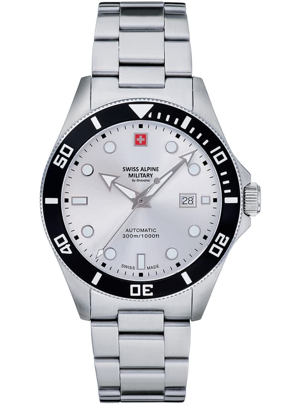 Mens Watch Swiss Military 7095.2132, Automatic, 44mm, 30ATM
