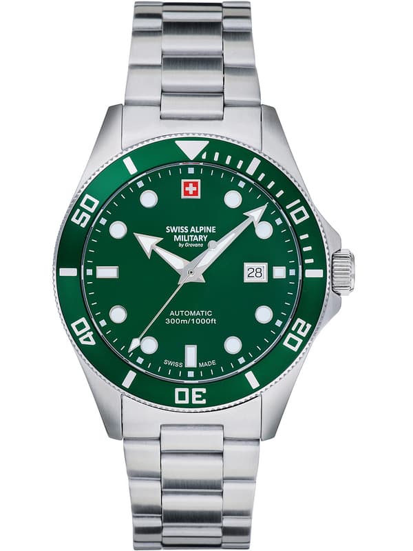 Mens Watch Swiss Military 7095.2134, Automatic, 44mm, 30ATM