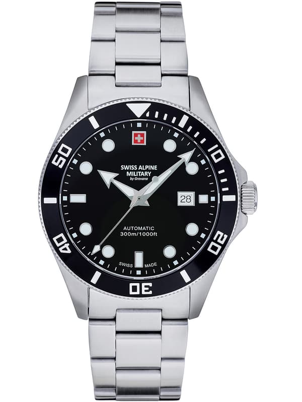 Mens Watch Swiss Military 7095.2137, Automatic, 44mm, 30ATM