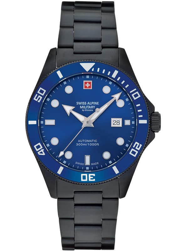 Mens Watch Swiss Military 7095.2175, Automatic, 44mm, 30ATM
