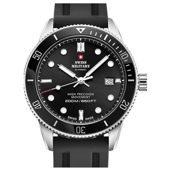 Mens Watch Swiss Military SM34088.07, Quartz, 42mm, 20ATM