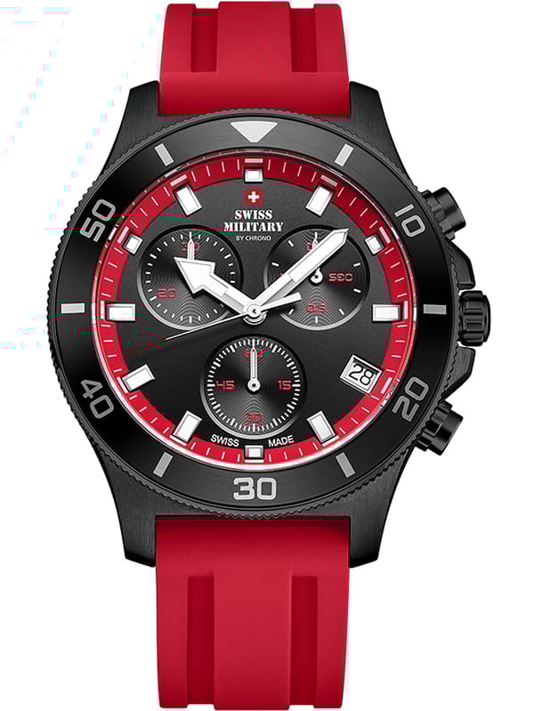 Mens Watch Swiss Military SM34067.15, Quartz, 43mm, 10ATM