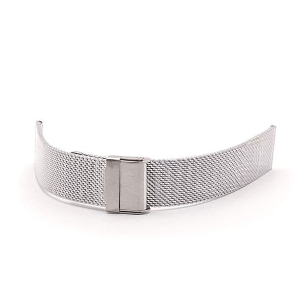 Klockarmband mesh - Svart eller Silver 14 mm