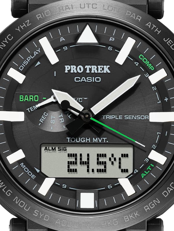 Mens Watch Casio PRW-6621Y-1ER, Quartz, 52mm, 10ATM
