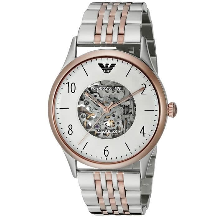 Emporio Armani AR1921 herr i rostfritt stål Dual Tone Analog Armbandsur-AR1921