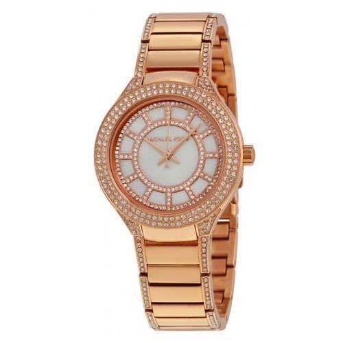 MICHAEL KORS DAMARMBAND GULD-TONE - ROSTFRITT STÅL QUARTZ WATCH MK3443