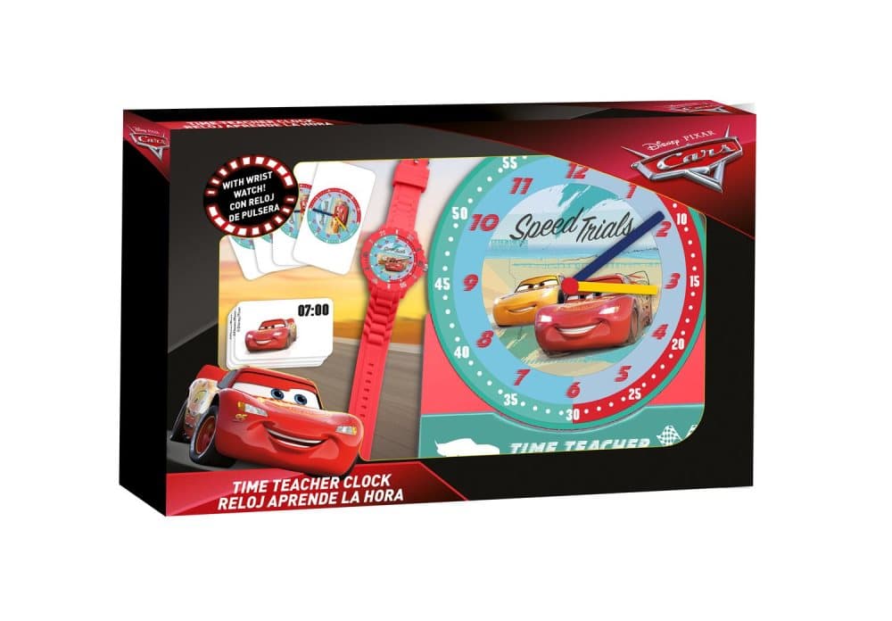 Cars lär dig klockan barnklocka klocka armbandklocka