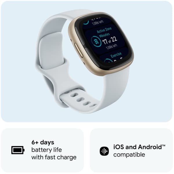 Sense 2, Blue Mist/Soft Gold