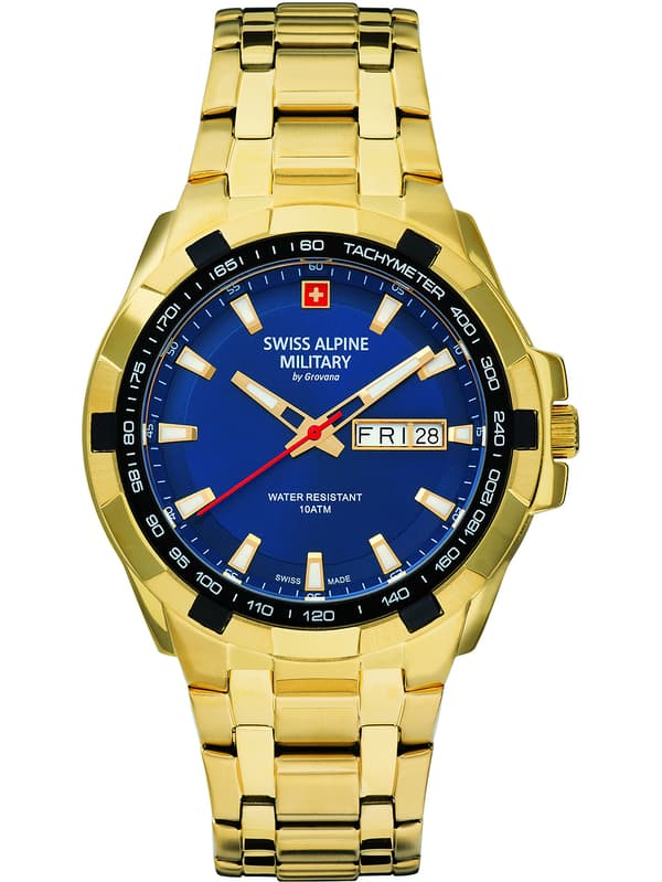 Mens Watch Swiss Military 7043.1115, Quartz, 42mm, 10ATM