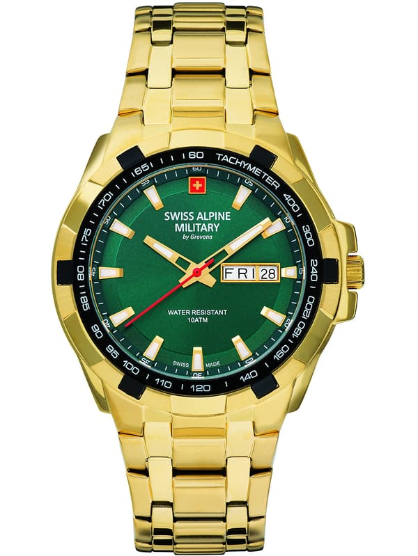 Mens Watch Swiss Military 7043.1114, Quartz, 42mm, 10ATM