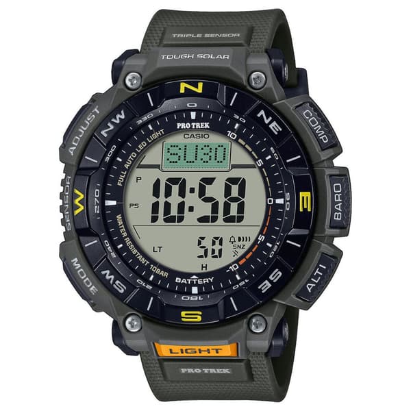 Mens Watch Casio PRG-340-3ER, Quartz, 53mm, 10ATM