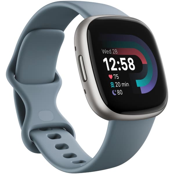Versa 4, Waterfall Blue/Platinum Platin