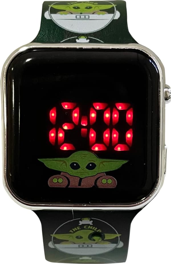Barneklokke baby yoda digital armbåndsur star wars klokke led