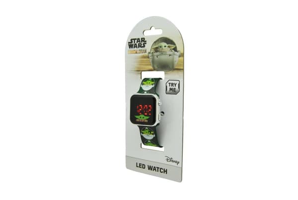 Barneklokke baby yoda digital armbåndsur star wars klokke led