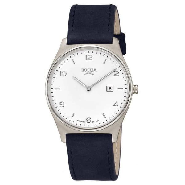 Mens Watch Boccia 3655-01, Quartz, 38mm, 5ATM
