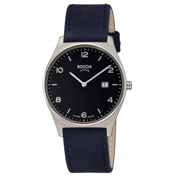 Mens Watch Boccia 3655-02, Quartz, 38mm, 5ATM