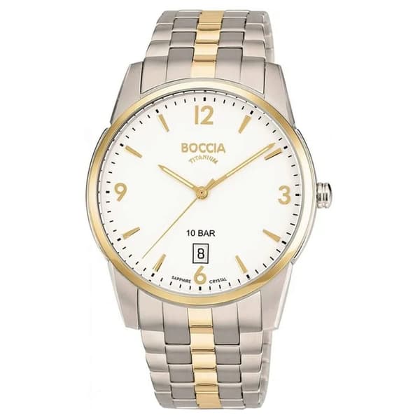 Mens Watch Boccia 3632-03, Quartz, 40mm, 10ATM