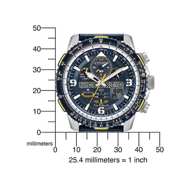 Mens Watch Citizen JY8078-01L, Quartz, 45mm, 20ATM