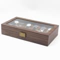 Miniatyrbild 3 av 3: Klockbox 12 klockor Valnöt - Brun